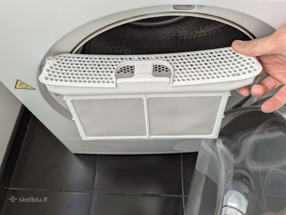 Naudota džiovyklė Bosch 9kg, A++, šilumos siurblys - nuotraukos Nr. 7