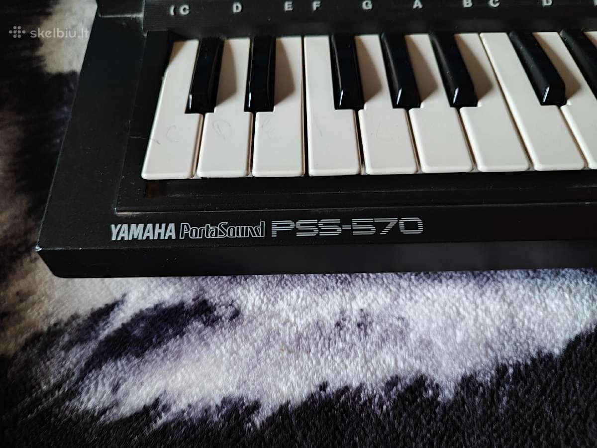 Parduodamas geros būklės sintezatorius Yamaha - nuotraukos Nr. 3