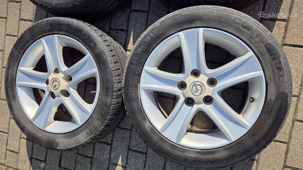 Mazda R16 ratlankiai ir padangos - nuotraukos Nr. 4