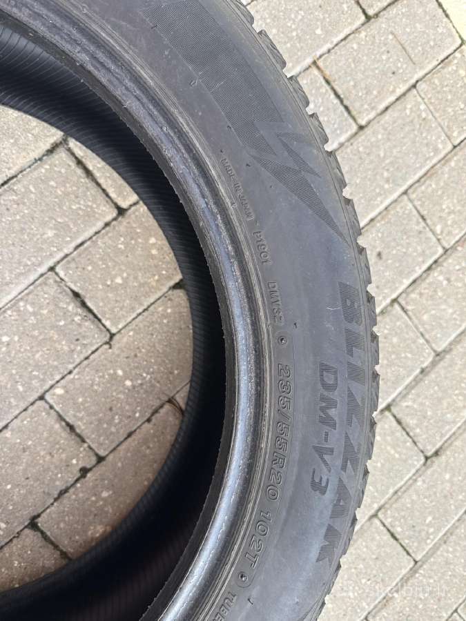 Bridgestone žieminės padangos - nuotraukos Nr. 2