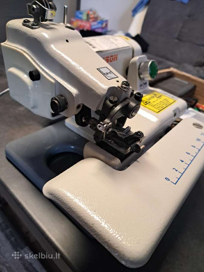 Dison DS-500 paslėpto dygsnio siuvimo mašina - nuotraukos Nr. 6