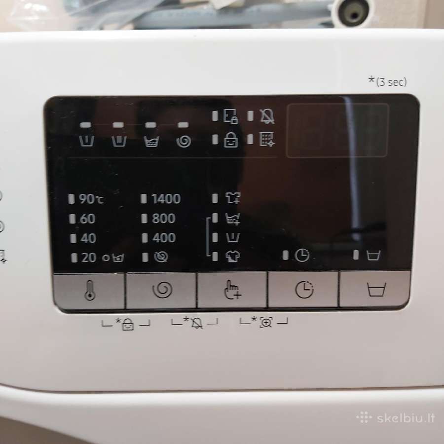 Skalbimo mašina Samsung 9 kg. - nuotraukos Nr. 7
