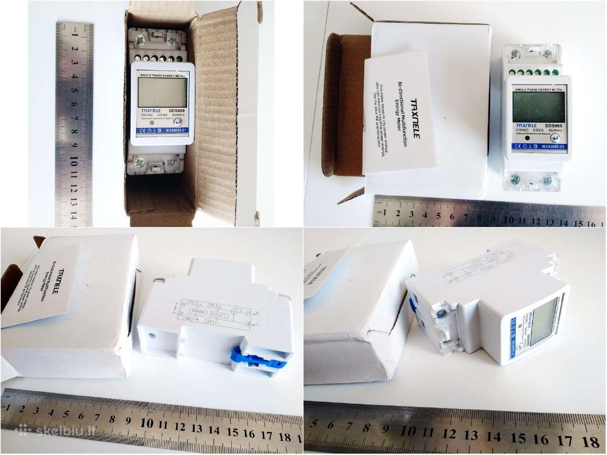 Dvikryptis elektros skaitiklis su R485 - nuotraukos Nr. 8