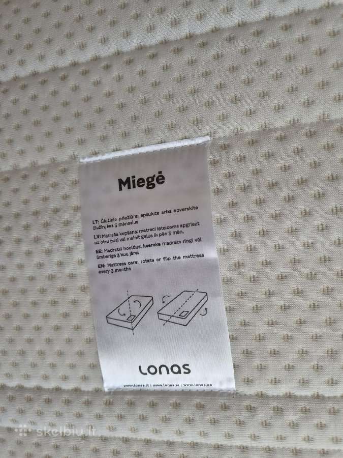 Vaikiška lova su komoda su Lonas čiužiniu - nuotraukos Nr. 4