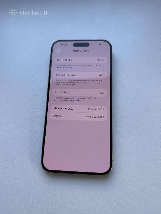 iPhone 15 Pro Max 256gb - nuotraukos Nr. 5