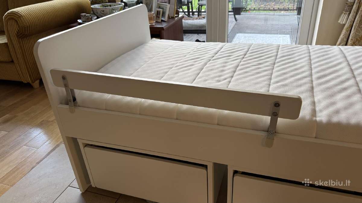Ikea lova 90x200 cm - nuotraukos Nr. 2