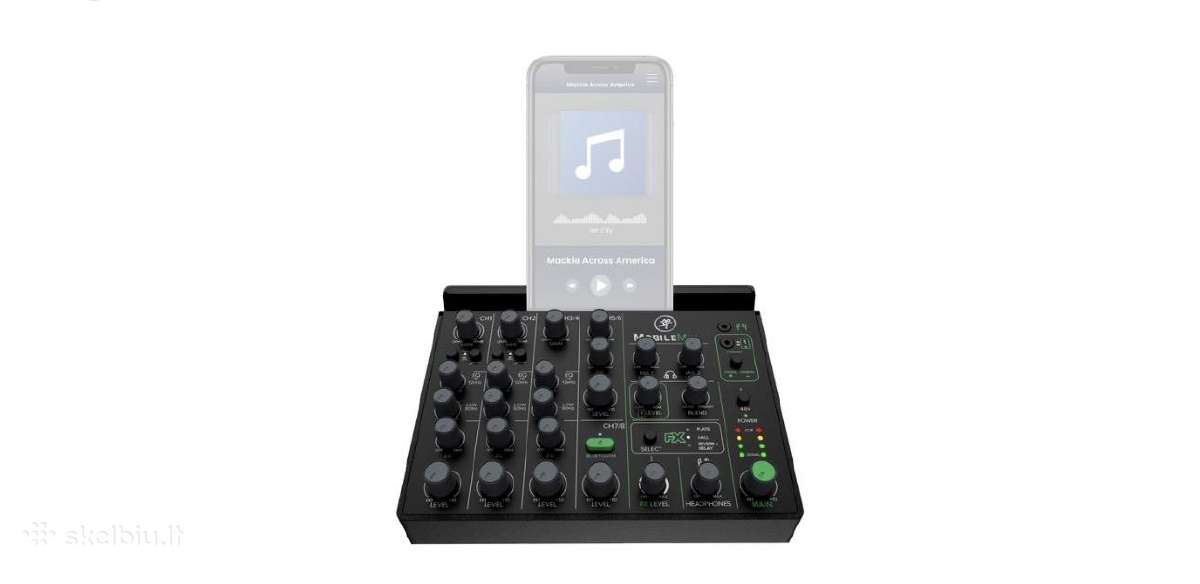 Naujas Mackie Mobilemix garso mikšeris - nuotraukos Nr. 3