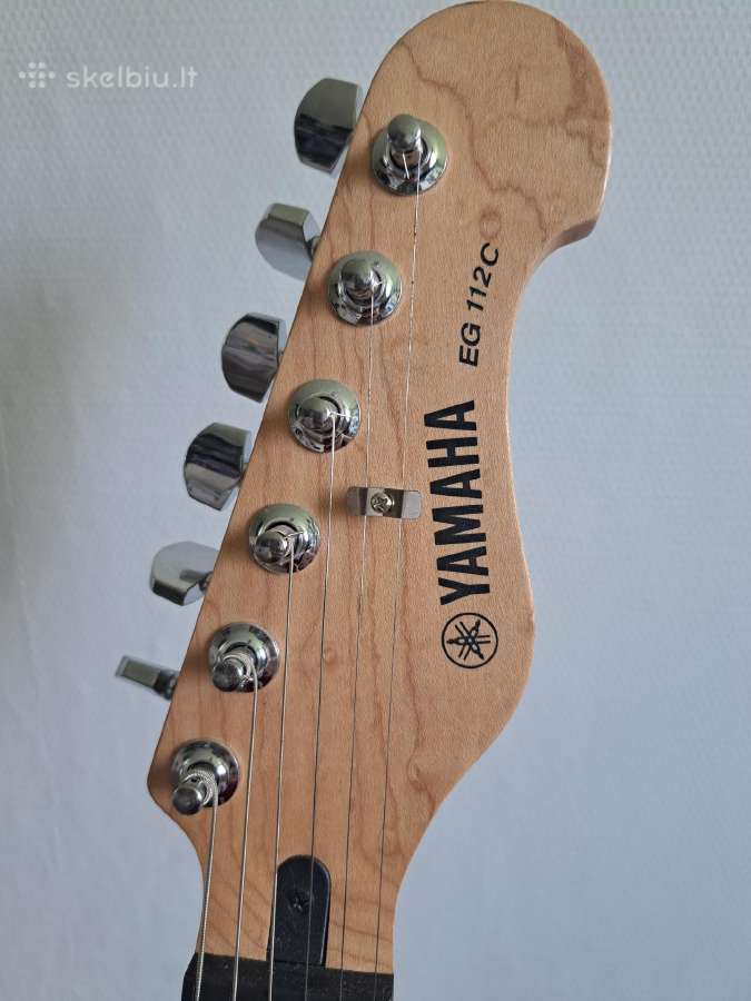 Yamaha Eg 112c elektrinė gitara + kubas + priedai - nuotraukos Nr. 4
