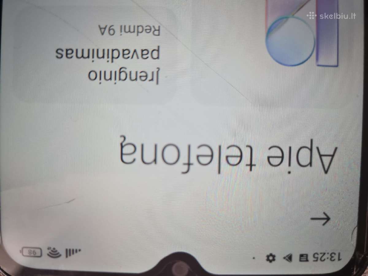 Xiami redmi 9a - nuotraukos Nr. 3