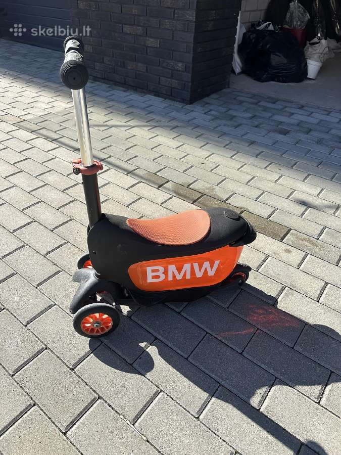 Micro for Bmw triratis paspirtukas su sėdyne ir da - nuotraukos Nr. 2