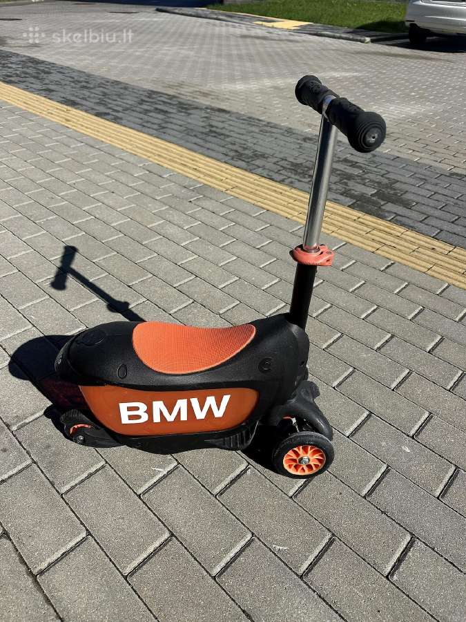 Micro for Bmw triratis paspirtukas su sėdyne ir da - nuotraukos Nr. 3