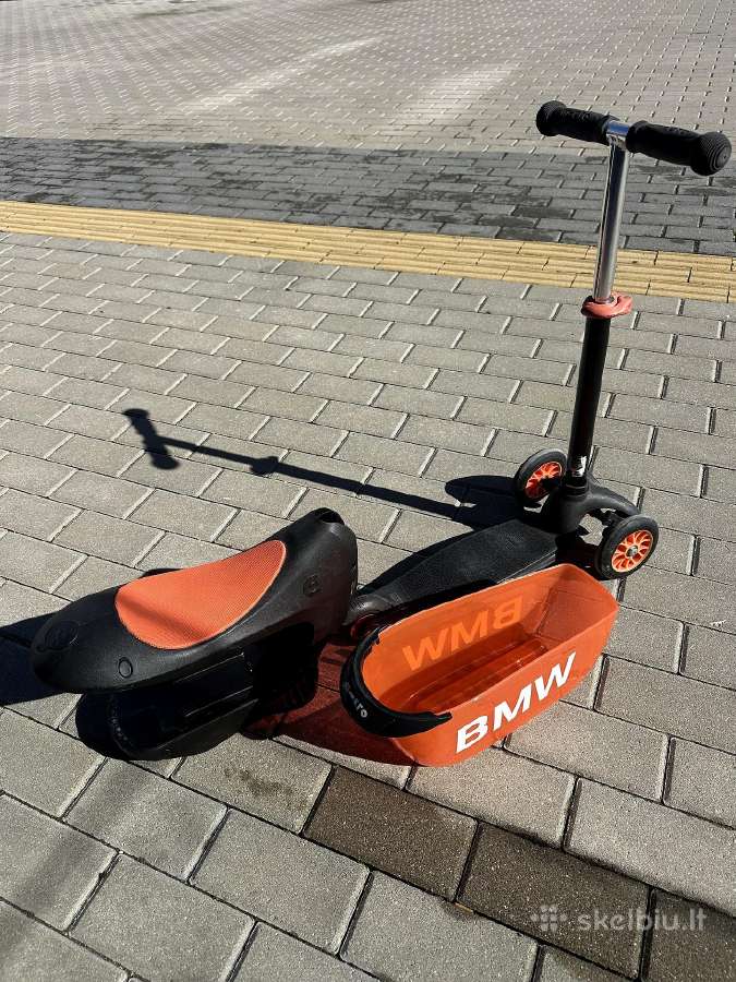 Micro for Bmw triratis paspirtukas su sėdyne ir da - nuotraukos Nr. 6