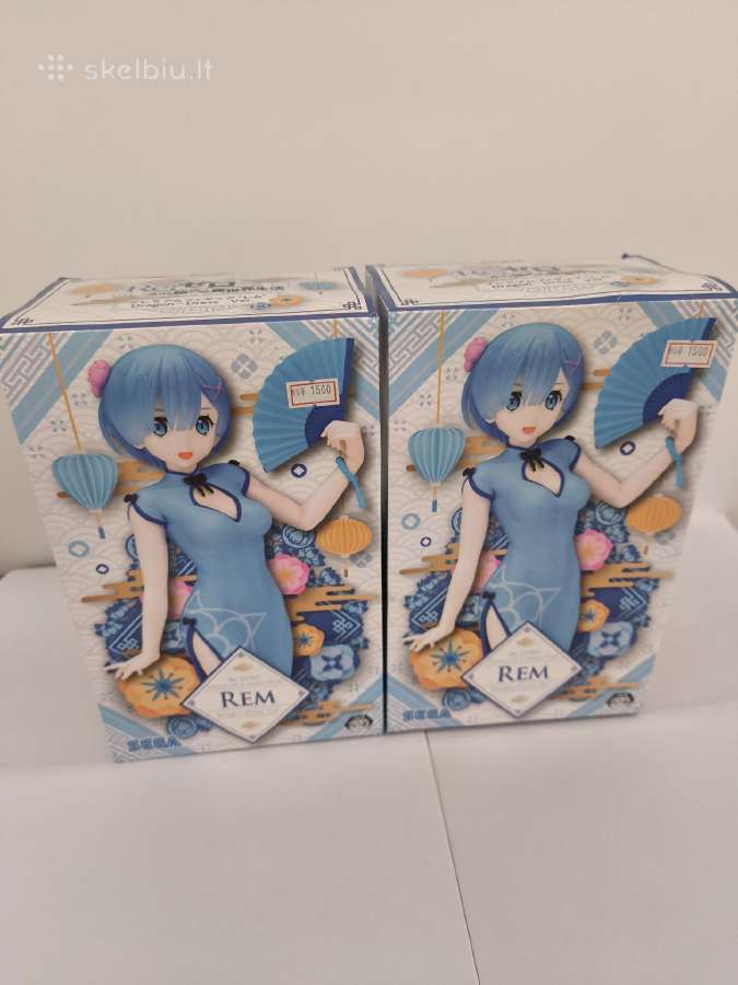 Re:zero anime figūrėlių rinkinys – Rem ir RAM kole - nuotraukos Nr. 5