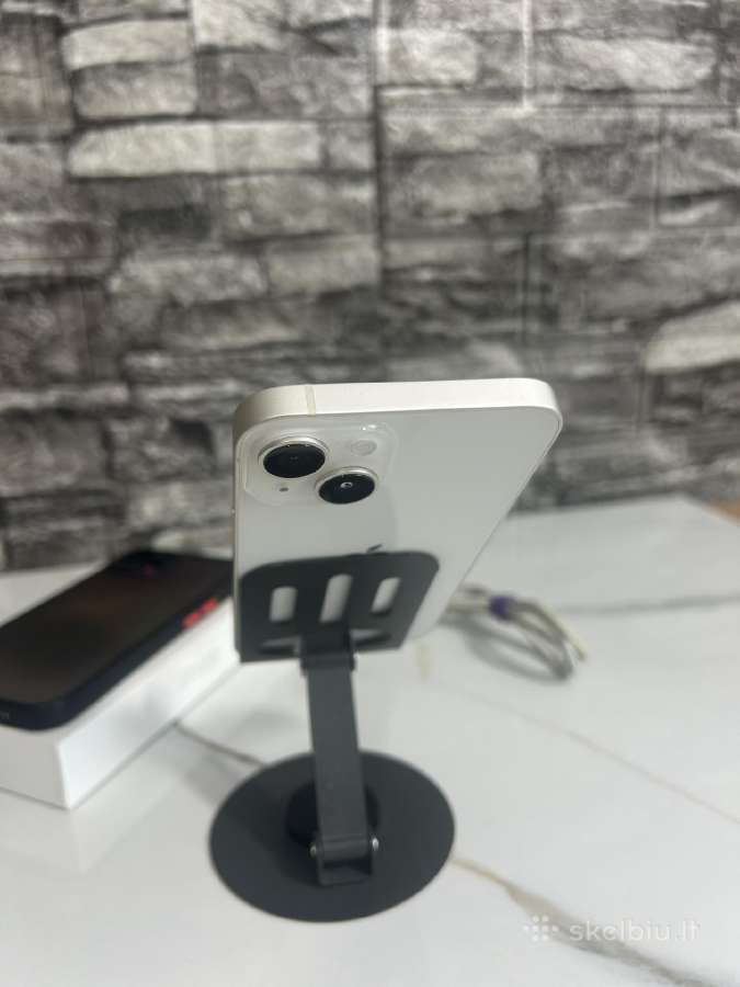 iPhone 14 128gb 77% White - nuotraukos Nr. 6