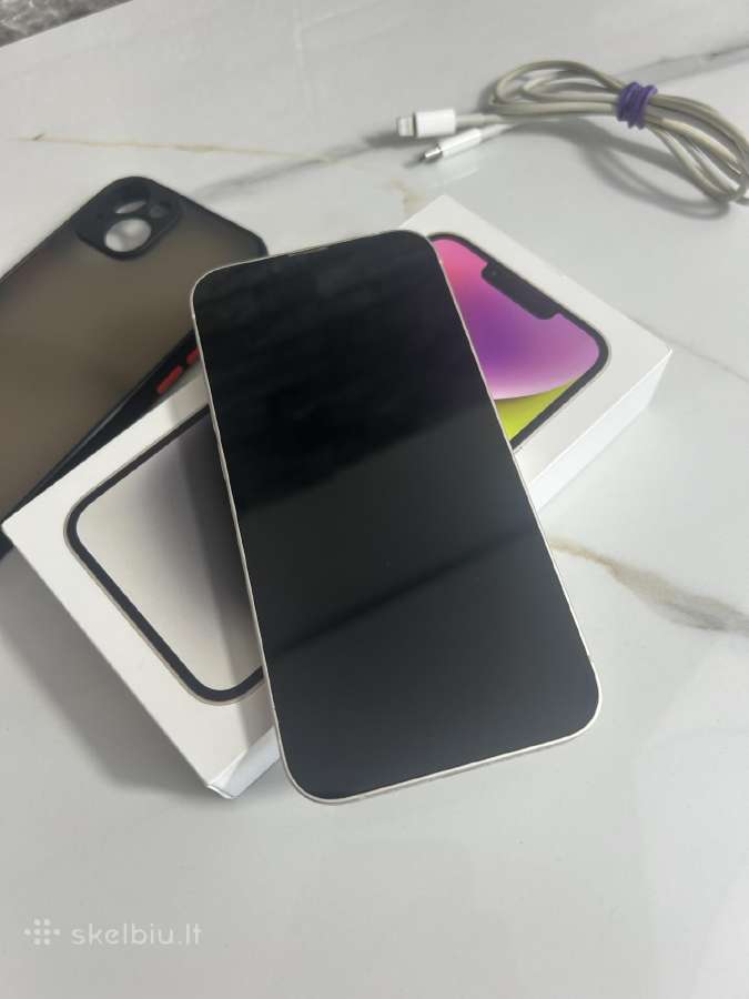 iPhone 14 128gb 77% White - nuotraukos Nr. 11