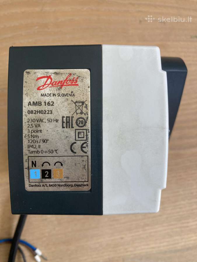 Nenaudota vožtuvo pavara Amb 162 Danfoss 082h0223 - nuotraukos Nr. 3