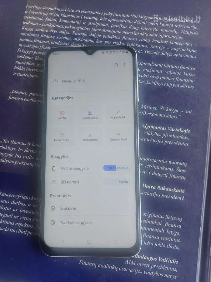 Parduodu Samsung A13 4/64 GB - nuotraukos Nr. 4