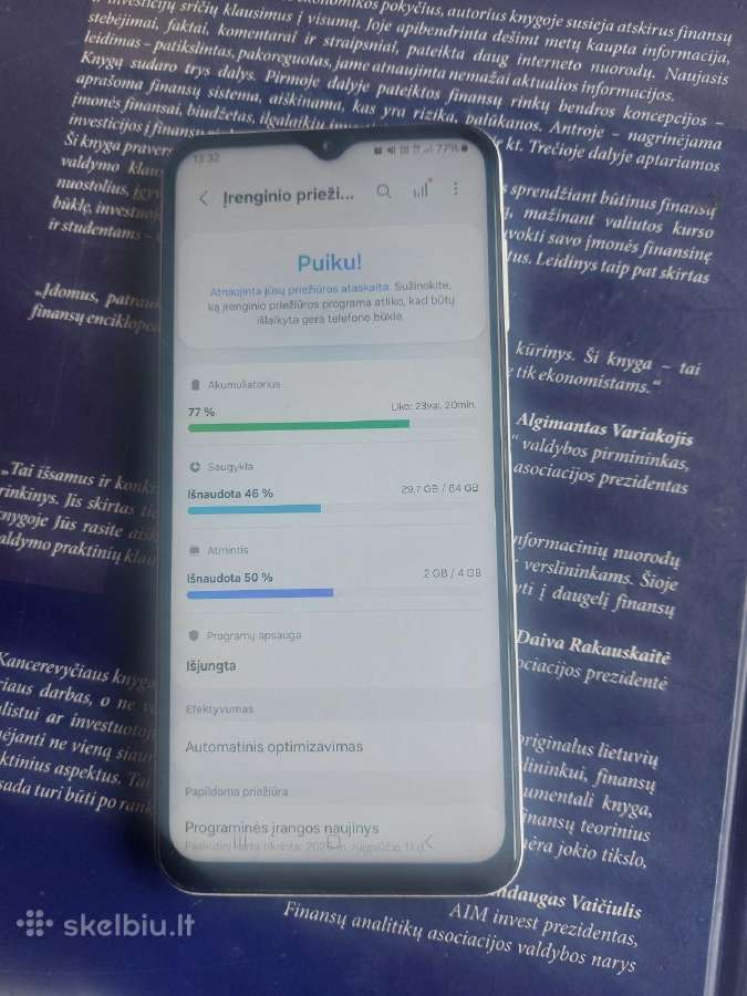 Parduodu Samsung A13 4/64 GB - nuotraukos Nr. 5