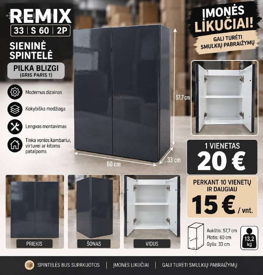 Spintelės Ir Vonios Baldai - nuotraukos Nr. 7