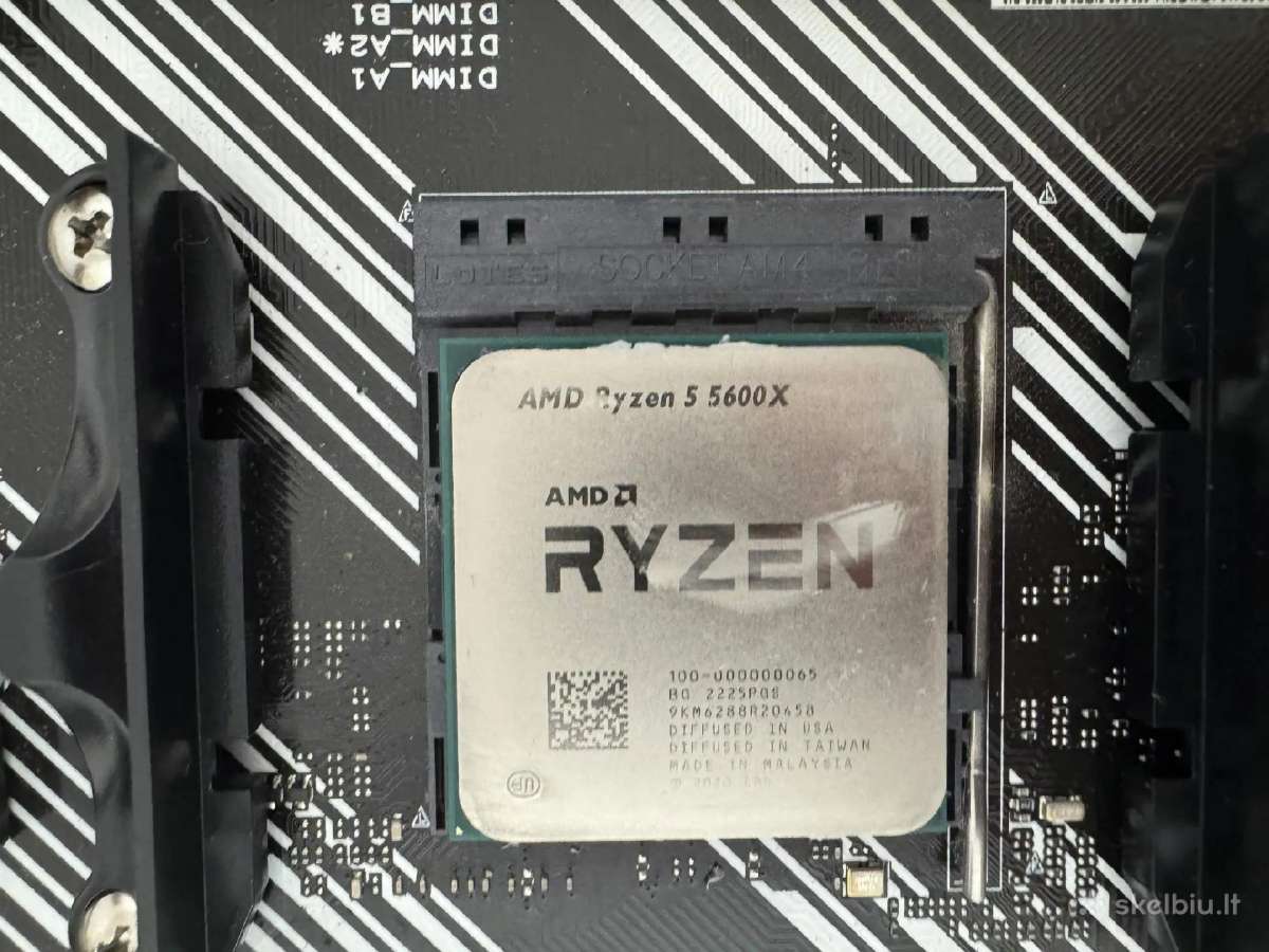 Cpu+mobo (5600x + b550m) - nuotraukos Nr. 2