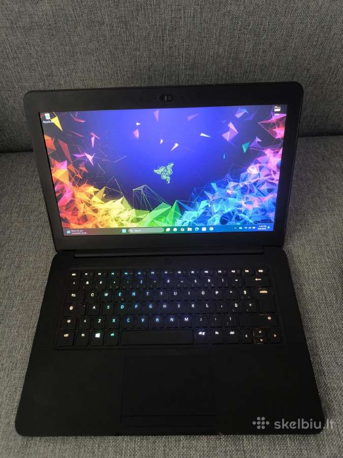 Razer blade i7 7700hq gtx 1060 6gb RAM 16gb - nuotraukos Nr. 5