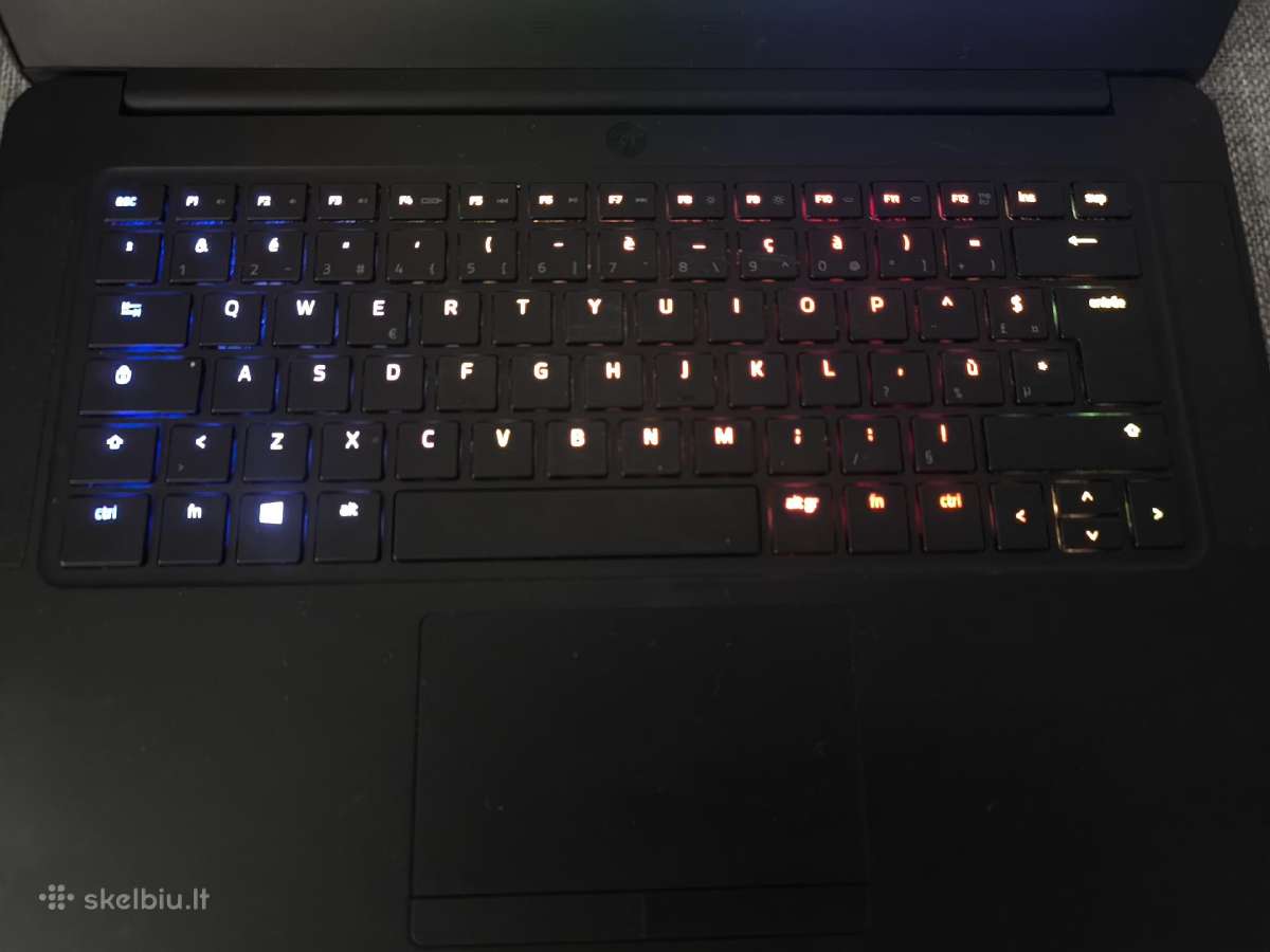 Razer blade i7 7700hq gtx 1060 6gb RAM 16gb - nuotraukos Nr. 6