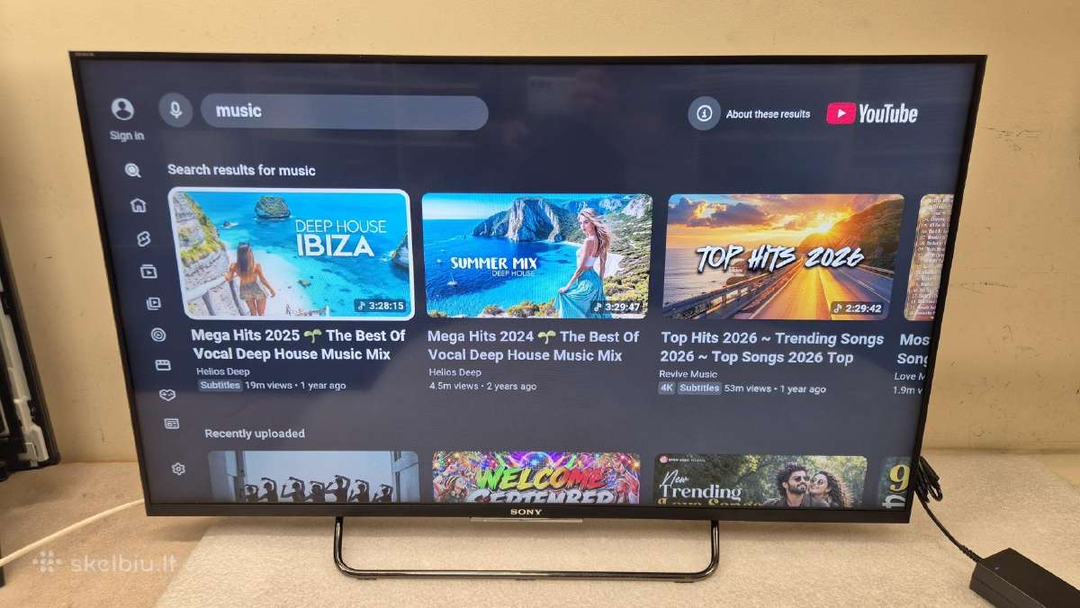 Naudotas Sony LED Fhd Android Smart TV 108cm 43" - nuotraukos Nr. 5