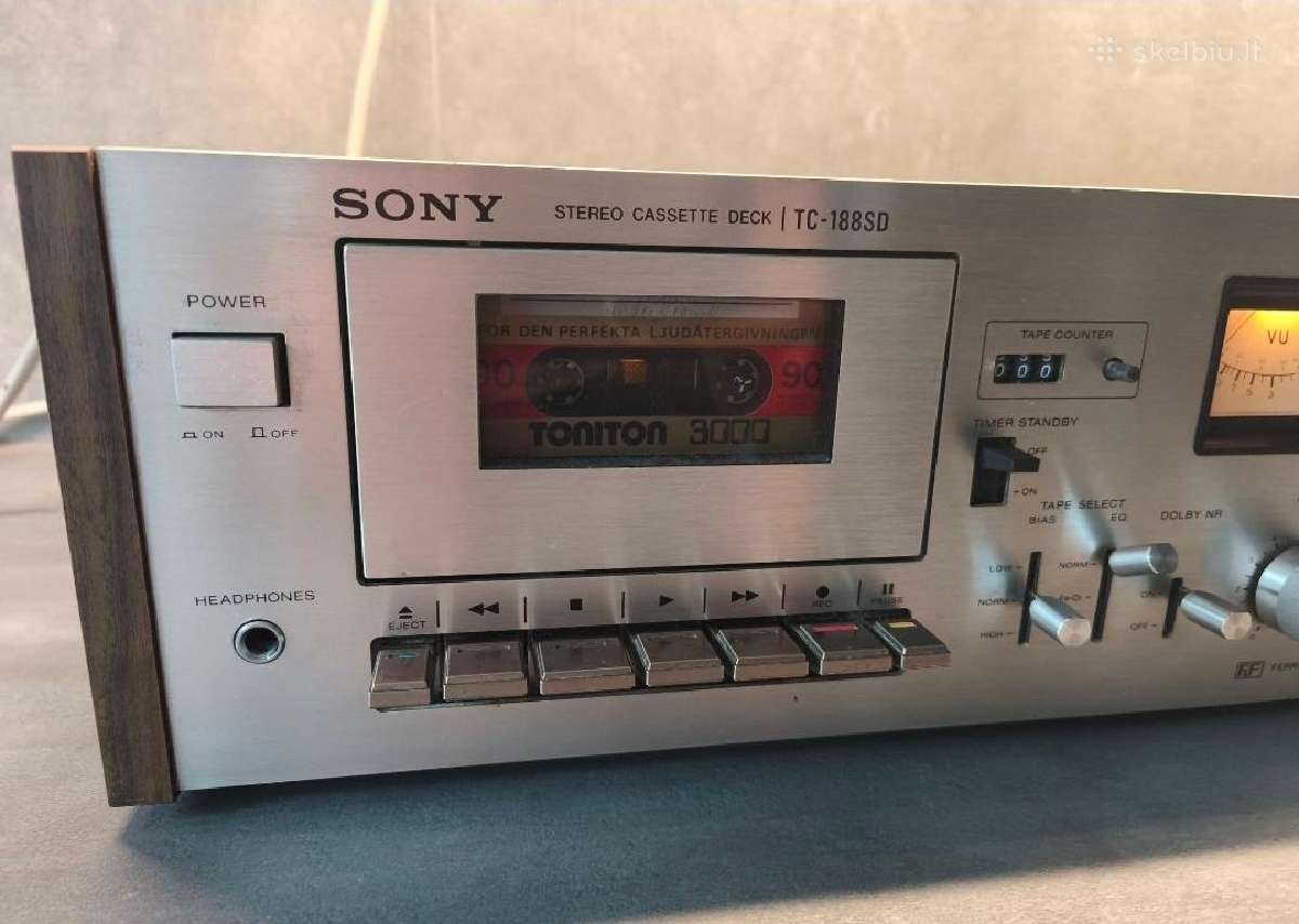 Sony Tc kasetinis ir Uher Royal juostinis magnet. - nuotraukos Nr. 2