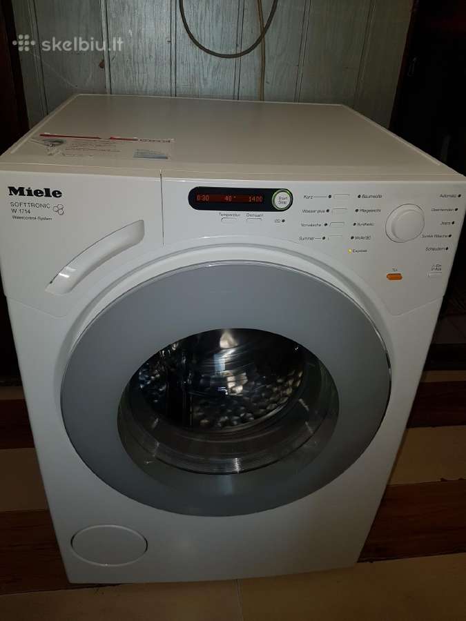 Miele Softronic W1714 6 kg, 1400 Rpm, Vokietija - nuotraukos Nr. 9