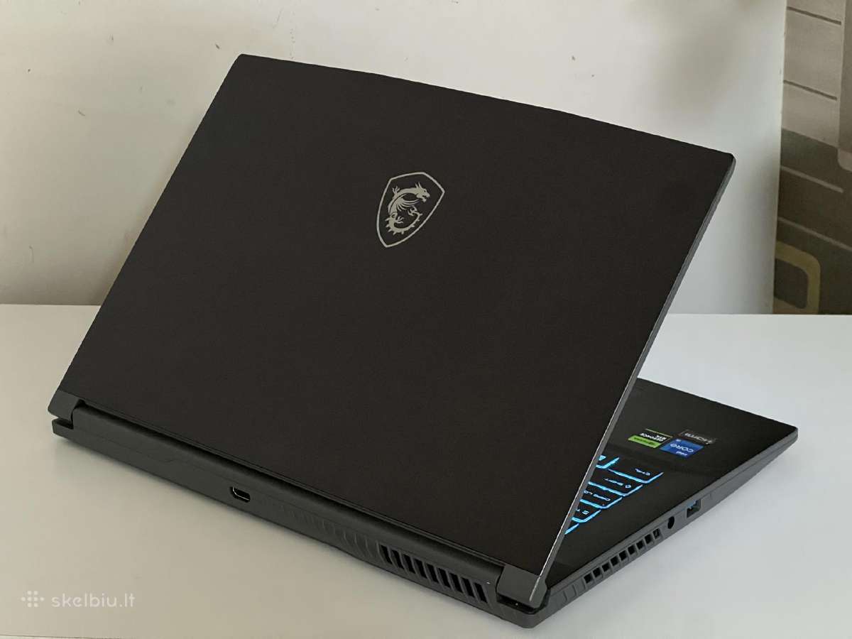 Parduodamas Msi Thin su Rtx 2050, I5-12k, 144hz. - nuotraukos Nr. 6