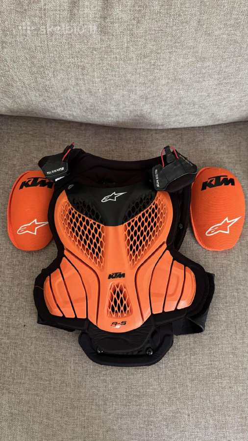 Vaikiški Alpinestars šarvai ir kaklo apsauga - nuotraukos Nr. 9