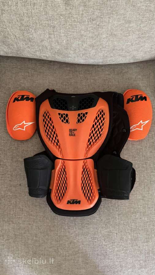 Vaikiški Alpinestars šarvai ir kaklo apsauga - nuotraukos Nr. 10