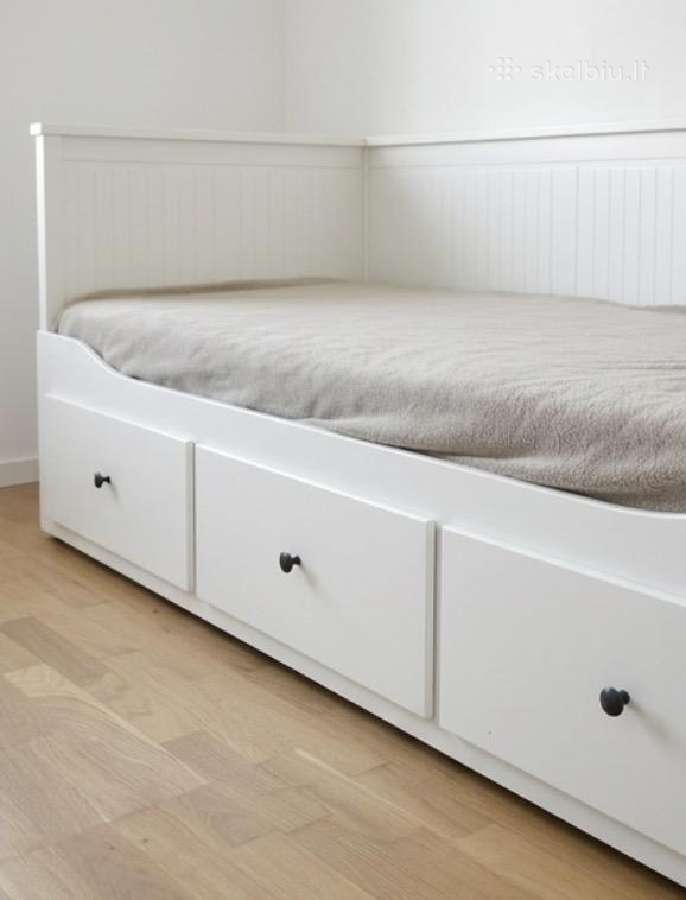 Ikea Hemnes kušetė su 3 stalčiais - nuotraukos Nr. 2