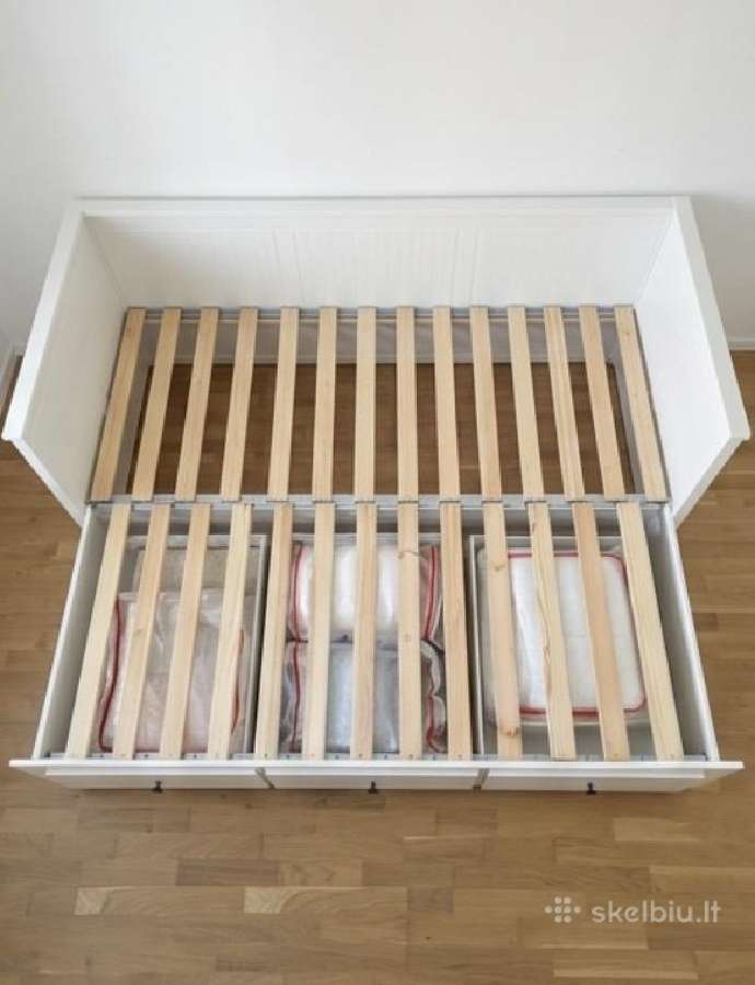 Ikea Hemnes kušetė su 3 stalčiais - nuotraukos Nr. 4