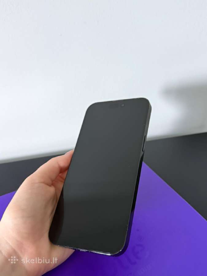iPhone 14 Pro Max 256gb Juodas! - nuotraukos Nr. 3