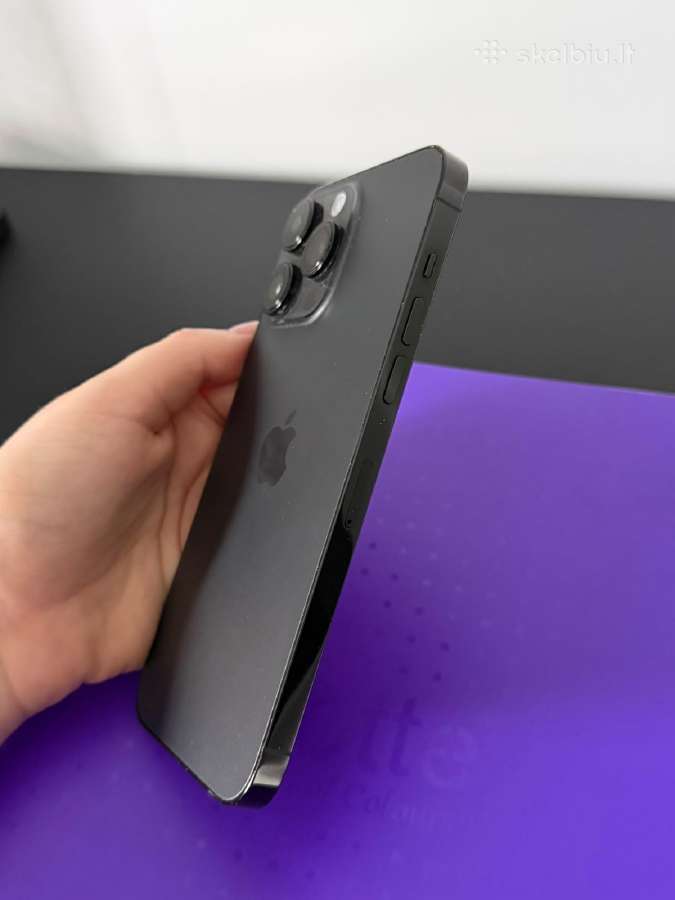 iPhone 14 Pro Max 256gb Juodas! - nuotraukos Nr. 4