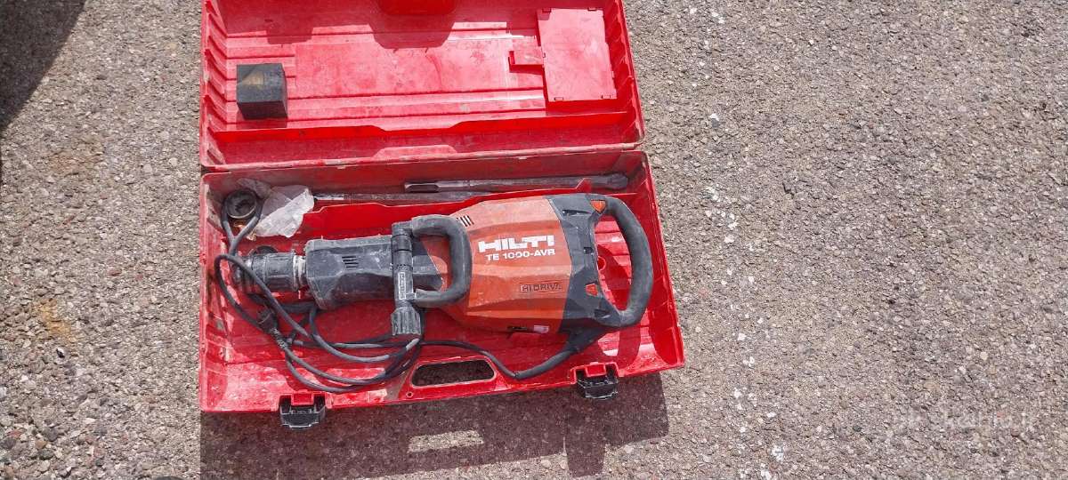 Parduodami naudoti Hilti Te-1000 Avr porfuratoriai - nuotraukos Nr. 3