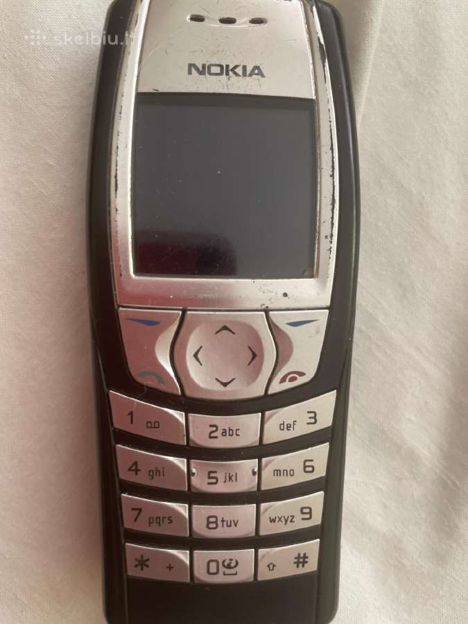 Veikiantis retas Vintage Nokia 6610 telefoanas - nuotraukos Nr. 2