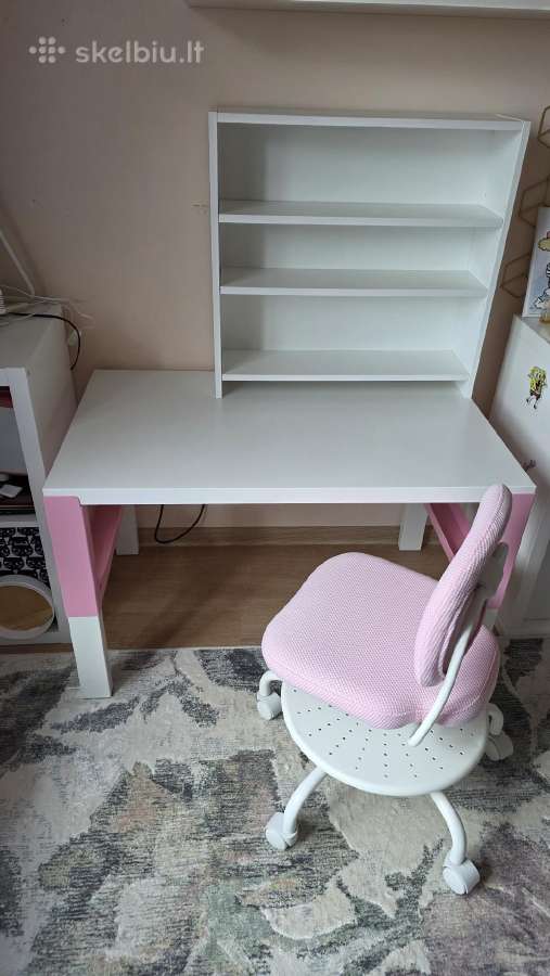 Ikea vaikiškas stalas su kėde - nuotraukos Nr. 2