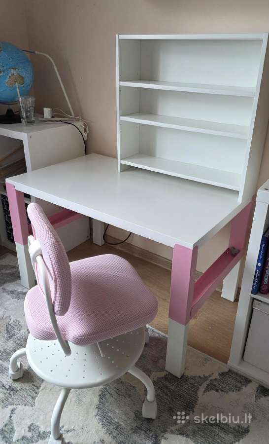Ikea vaikiškas stalas su kėde - nuotraukos Nr. 3