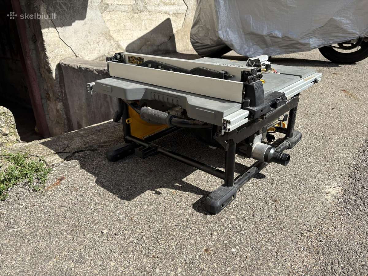 Išilginio pjovimo staklės Dewalt Dwe7492-qs - nuotraukos Nr. 4