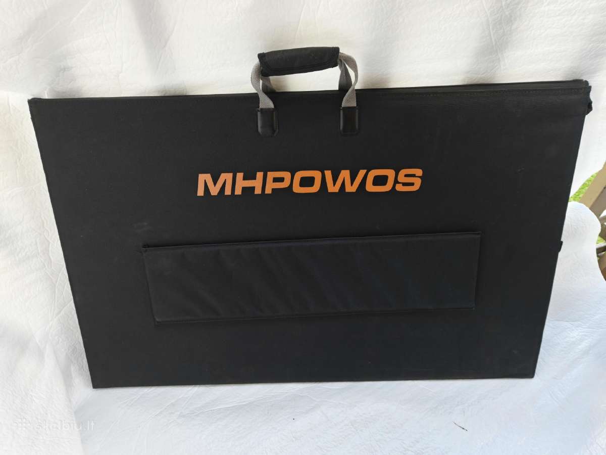 Nešiojama 400w saulės baterija Mhpowos 31v - nuotraukos Nr. 7