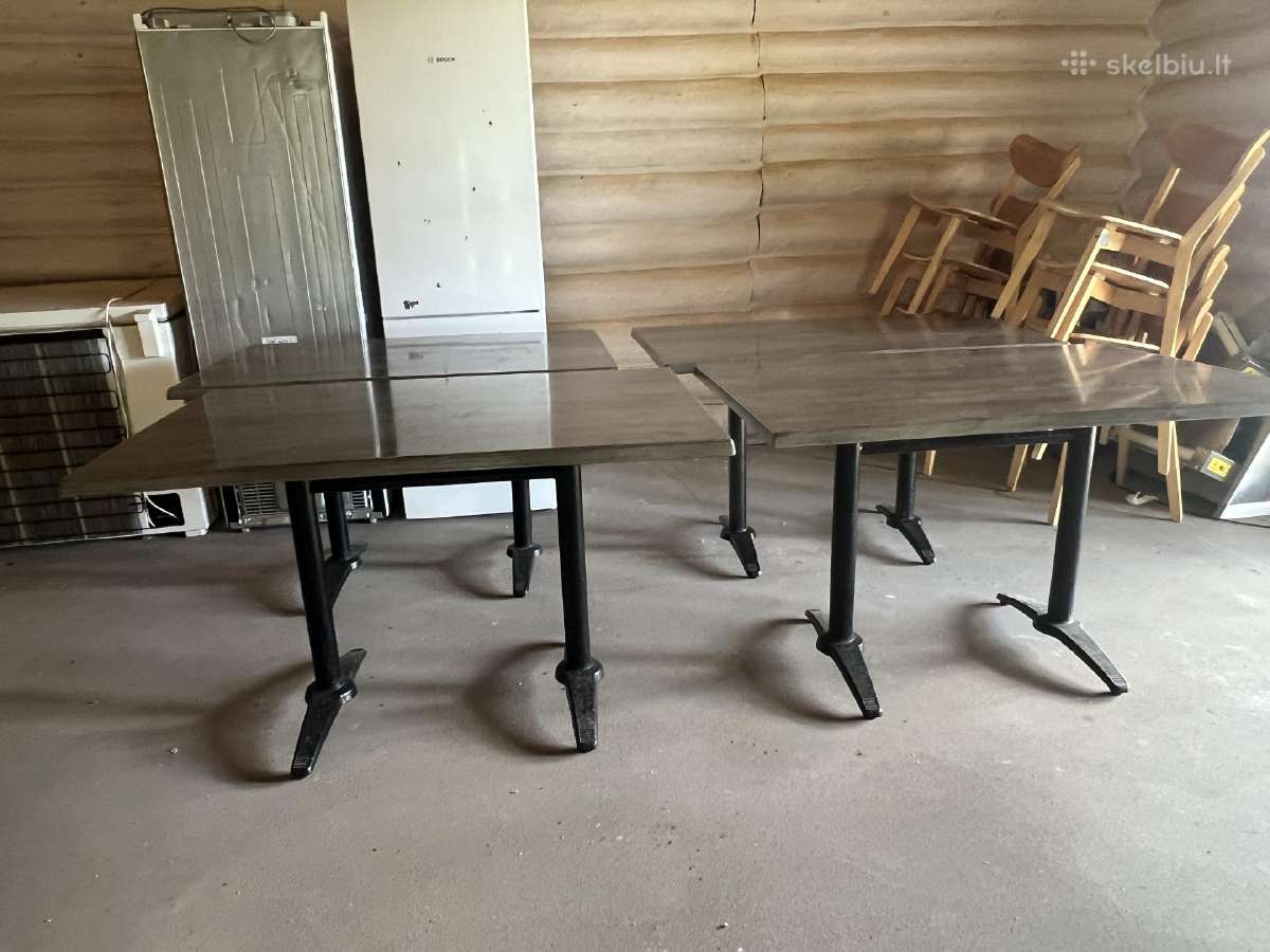 Tešlos kočioklė, maišyklė, kavos aparatas, stalai - nuotraukos Nr. 13