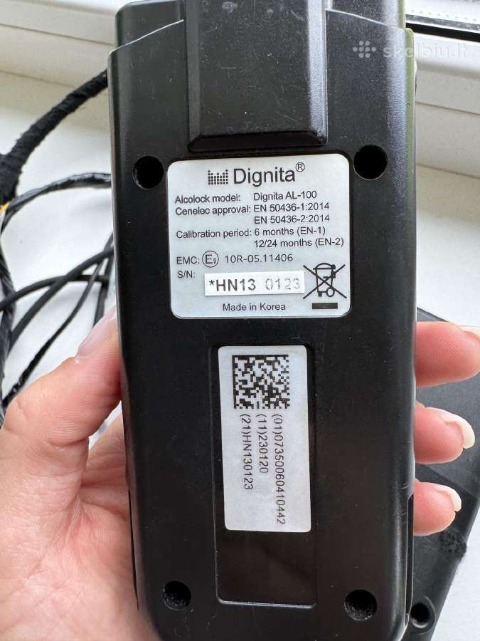 Dignita alkoblokas AL-100 - nuotraukos Nr. 2
