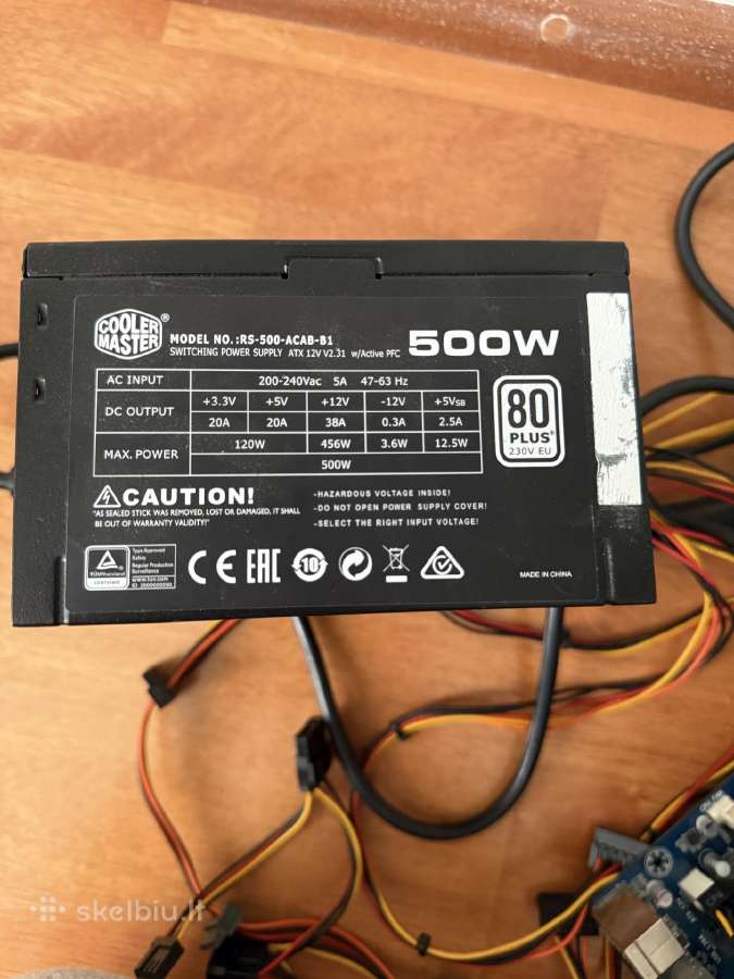 Gtx 1080/970/250 Kompiuteris, cpu, mobo, RAM, psu - nuotraukos Nr. 5