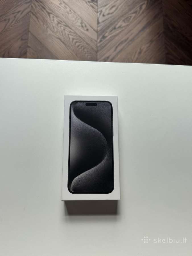 iPhone 15 Pro Max 256 GB Black Titanium - nuotraukos Nr. 2