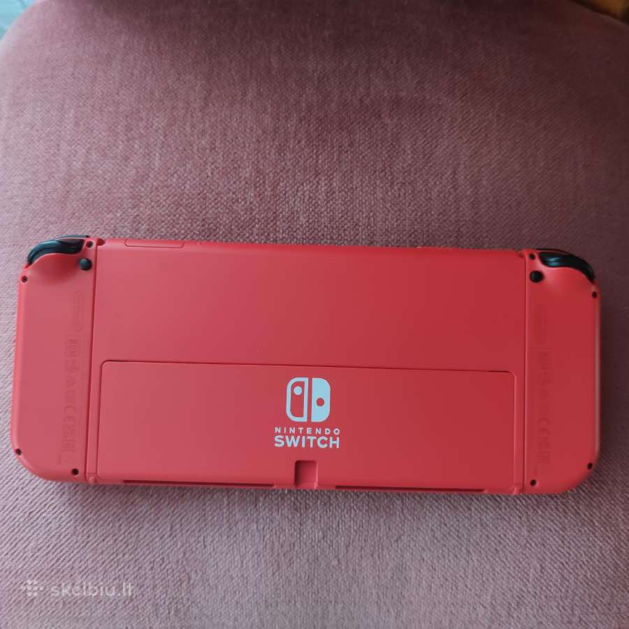 Nintendo Switch Oled Mario Red Edition+ Splatoon 2 - nuotraukos Nr. 4