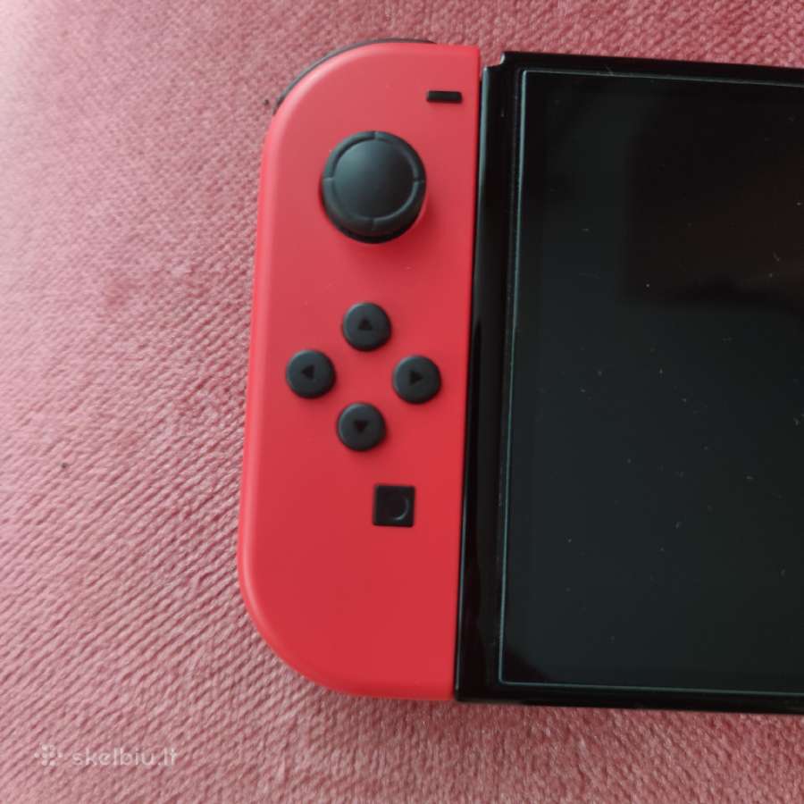 Nintendo Switch Oled Mario Red Edition+ Splatoon 2 - nuotraukos Nr. 5