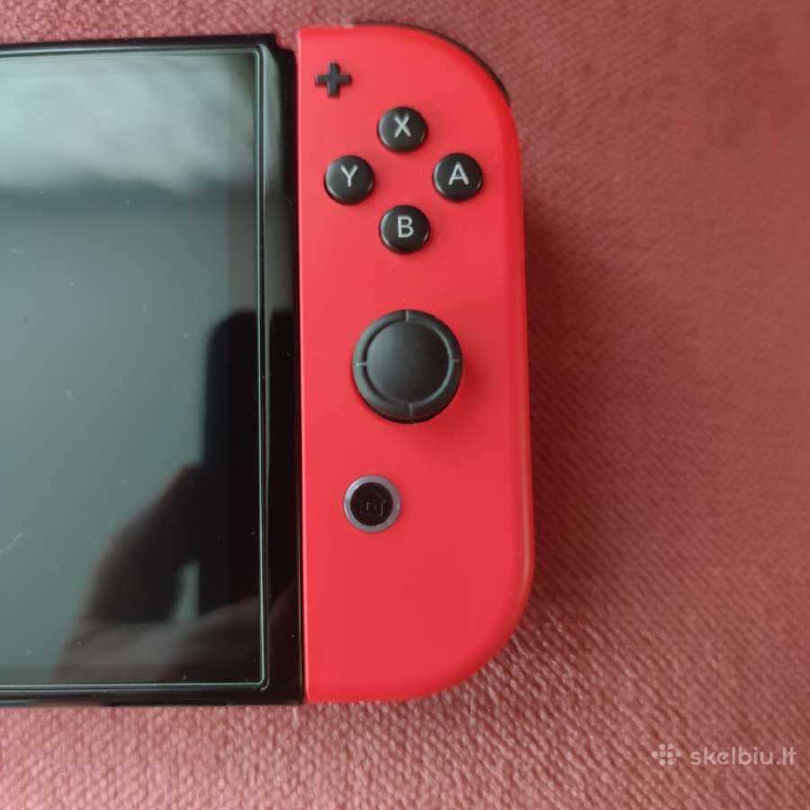 Nintendo Switch Oled Mario Red Edition+ Splatoon 2 - nuotraukos Nr. 6