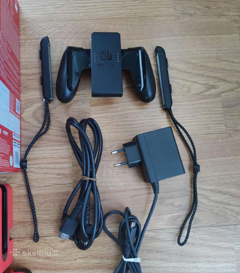 Nintendo Switch Oled Mario Red Edition+ Splatoon 2 - nuotraukos Nr. 11